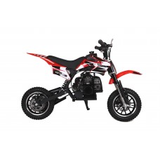 Go-Bowen 49cc 2-stroke Kids Mini Gas Dirt Bike Motorcycle - The Dakar (Red)   570549126